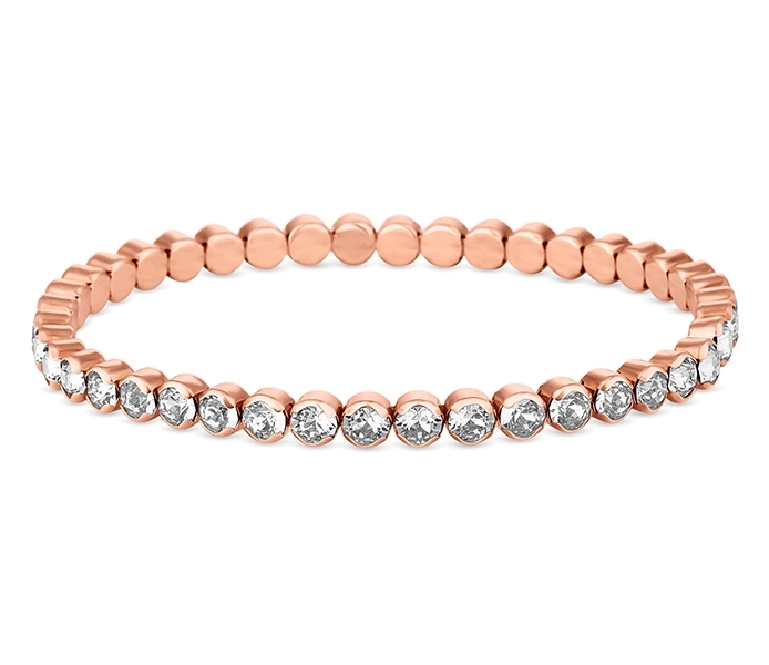 Rose Tennis Bracelet